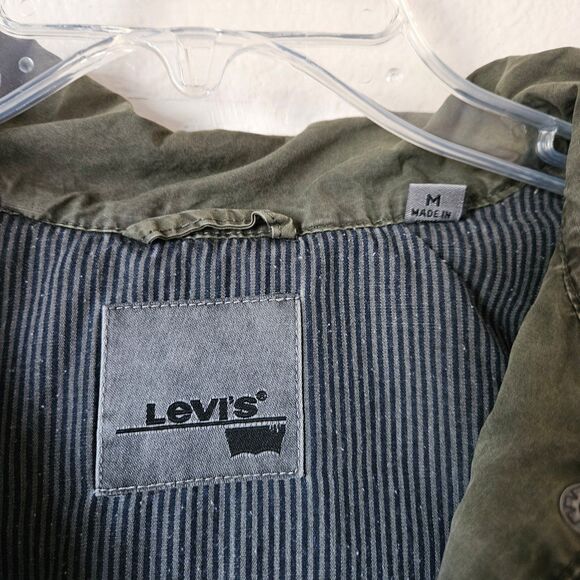 Levi's Green Utility Jacket - Picture 3 of 8
